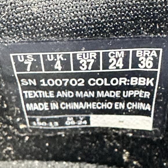 Skechers Graceful Picture Perfect Black Womens Stretch Fit Sneaker | Size 7 - Picture 7 of 7